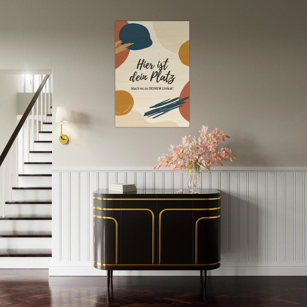 Dein Foto auf echtem Holz – Personalisiertes Wandbild mit natürlicher Maserung (FSC - Zertifiziert) - Made By Request Store