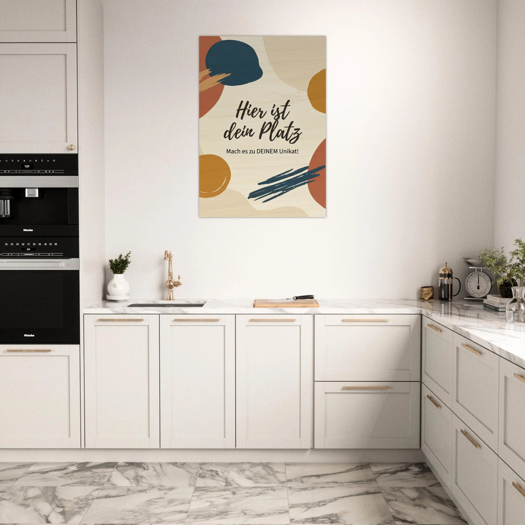 Dein Foto auf echtem Holz – Personalisiertes Wandbild mit natürlicher Maserung (FSC - Zertifiziert) - Made By Request Store