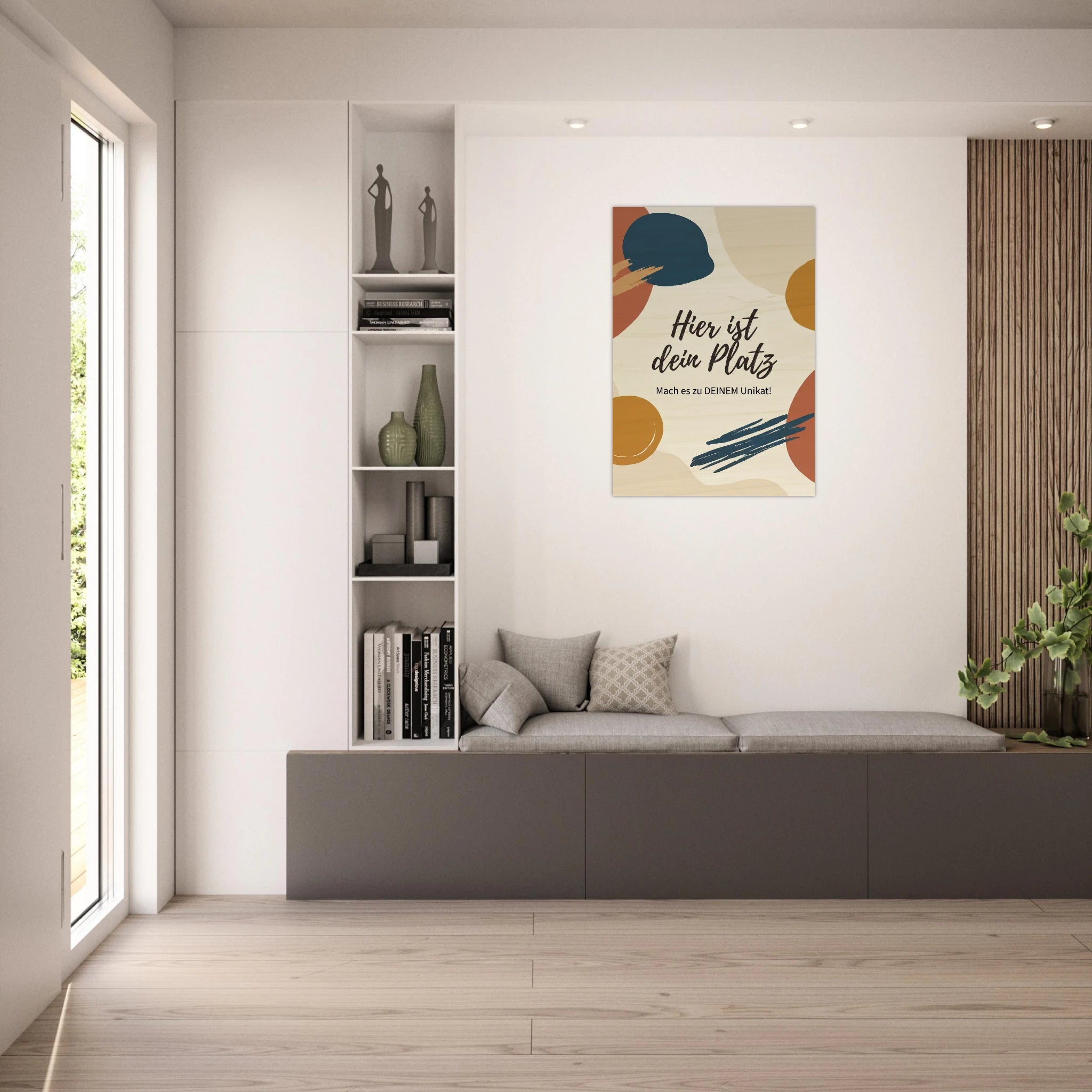 Dein Foto auf echtem Holz – Personalisiertes Wandbild mit natürlicher Maserung (FSC - Zertifiziert) - Made By Request Store