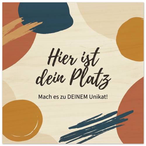 Dein Foto auf echtem Holz – Personalisiertes Wandbild mit natürlicher Maserung (FSC - Zertifiziert) - Made By Request Store