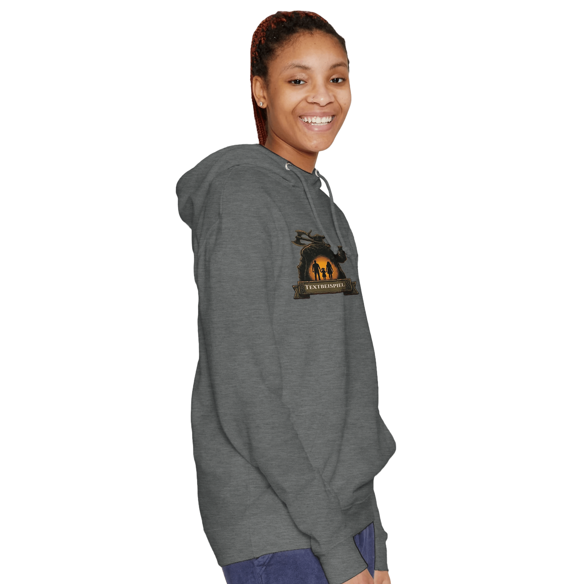 Nordischer Krieger Hoodie – Geschenk für Papa & Ehemann – Wikinger Motiv - Made By Request Store