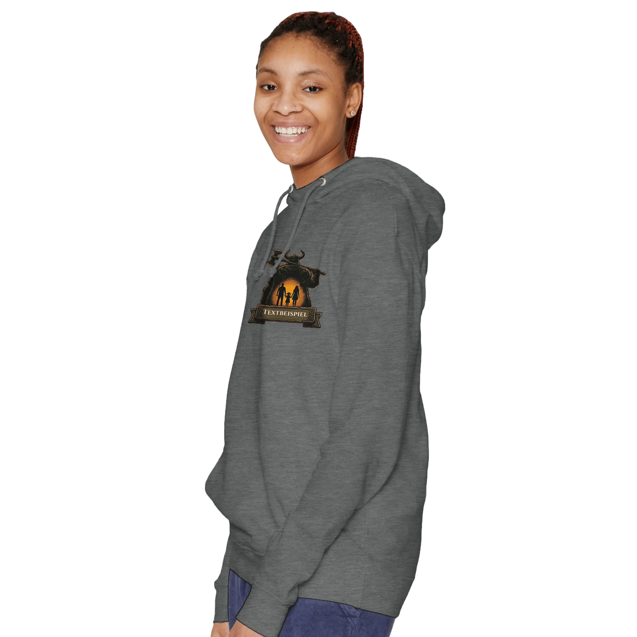 Nordischer Krieger Hoodie – Geschenk für Papa & Ehemann – Wikinger Motiv - Made By Request Store