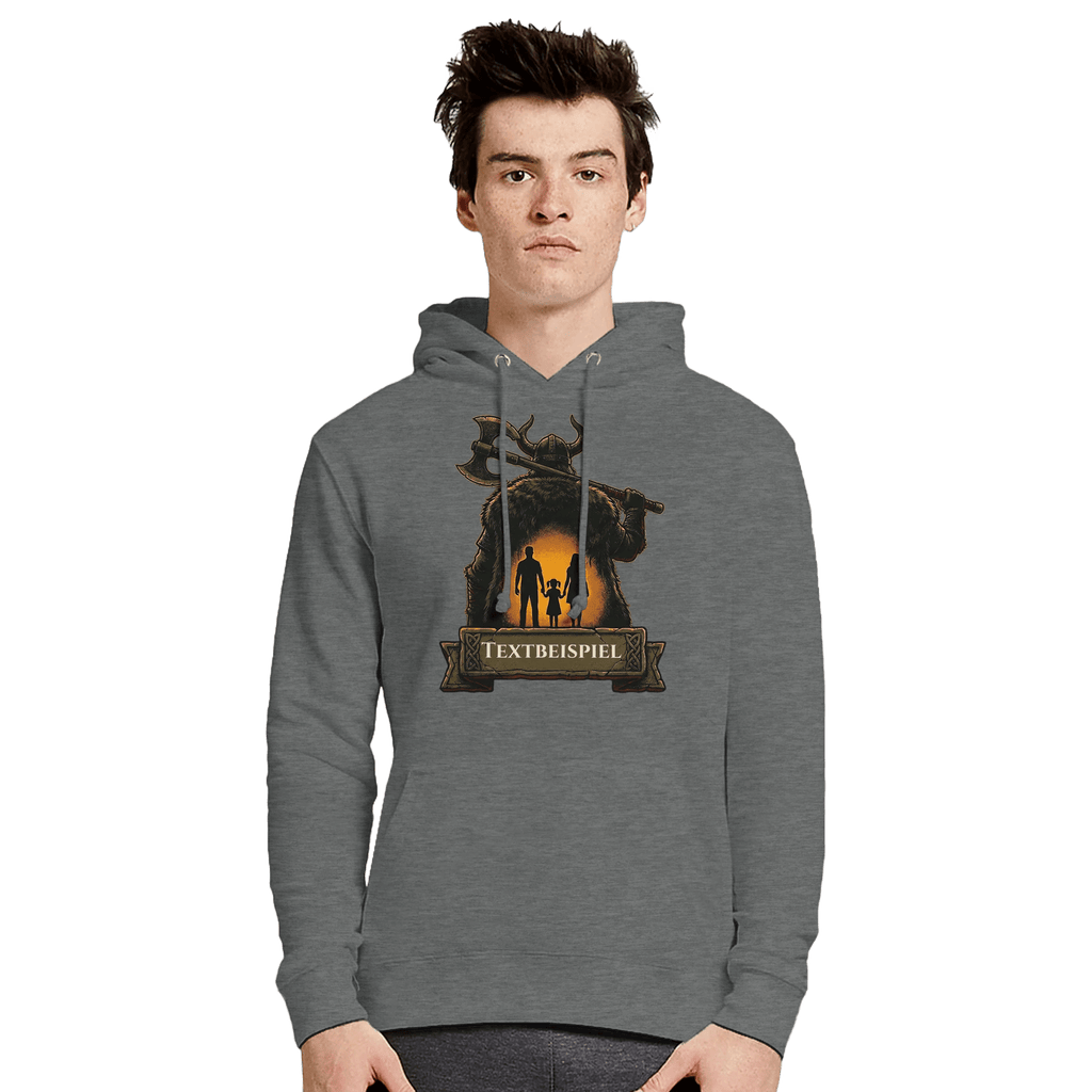 Nordischer Krieger Hoodie – Geschenk für Papa & Ehemann – Wikinger Motiv - Made By Request Store