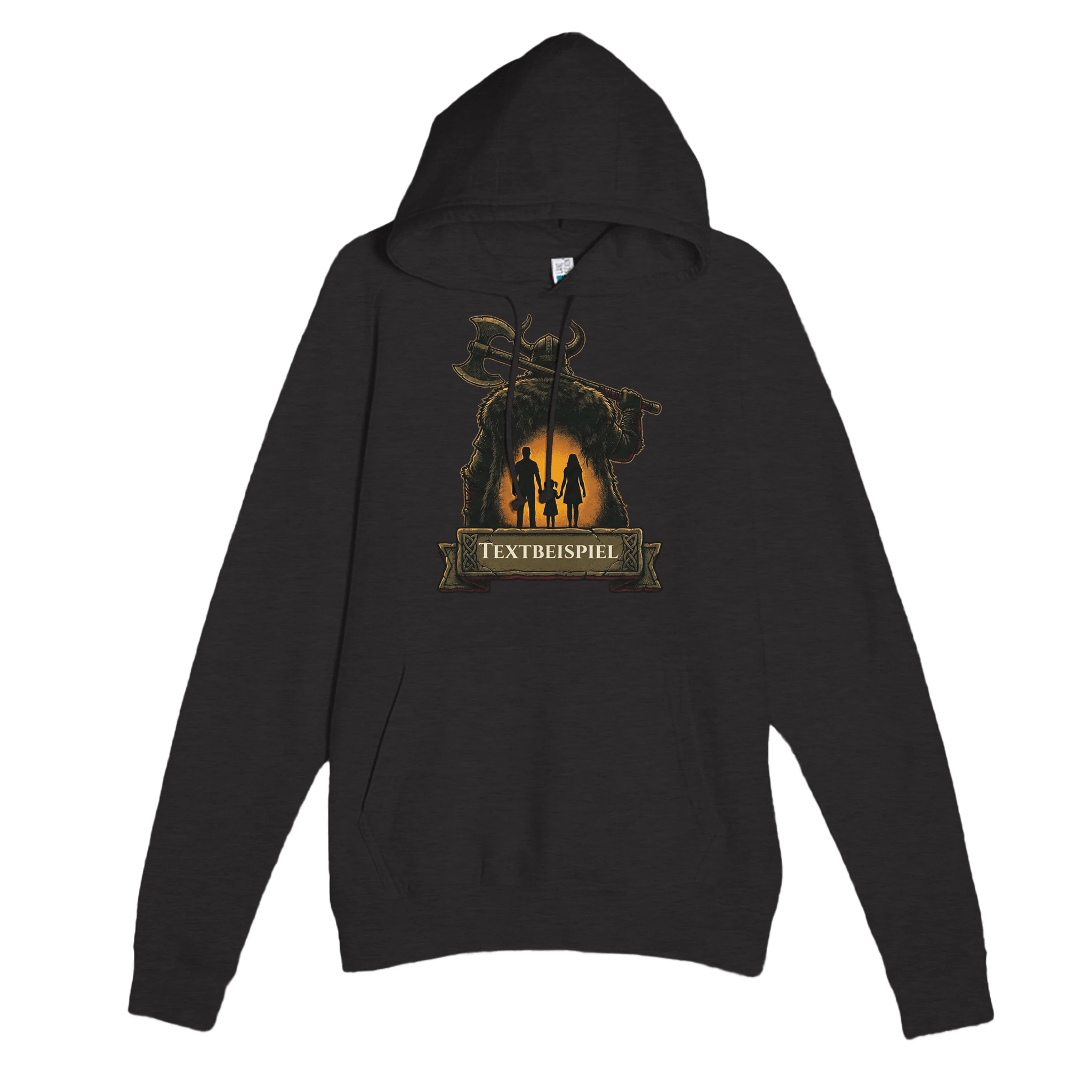 Nordischer Krieger Hoodie – Geschenk für Papa & Ehemann – Wikinger Motiv - Made By Request Store