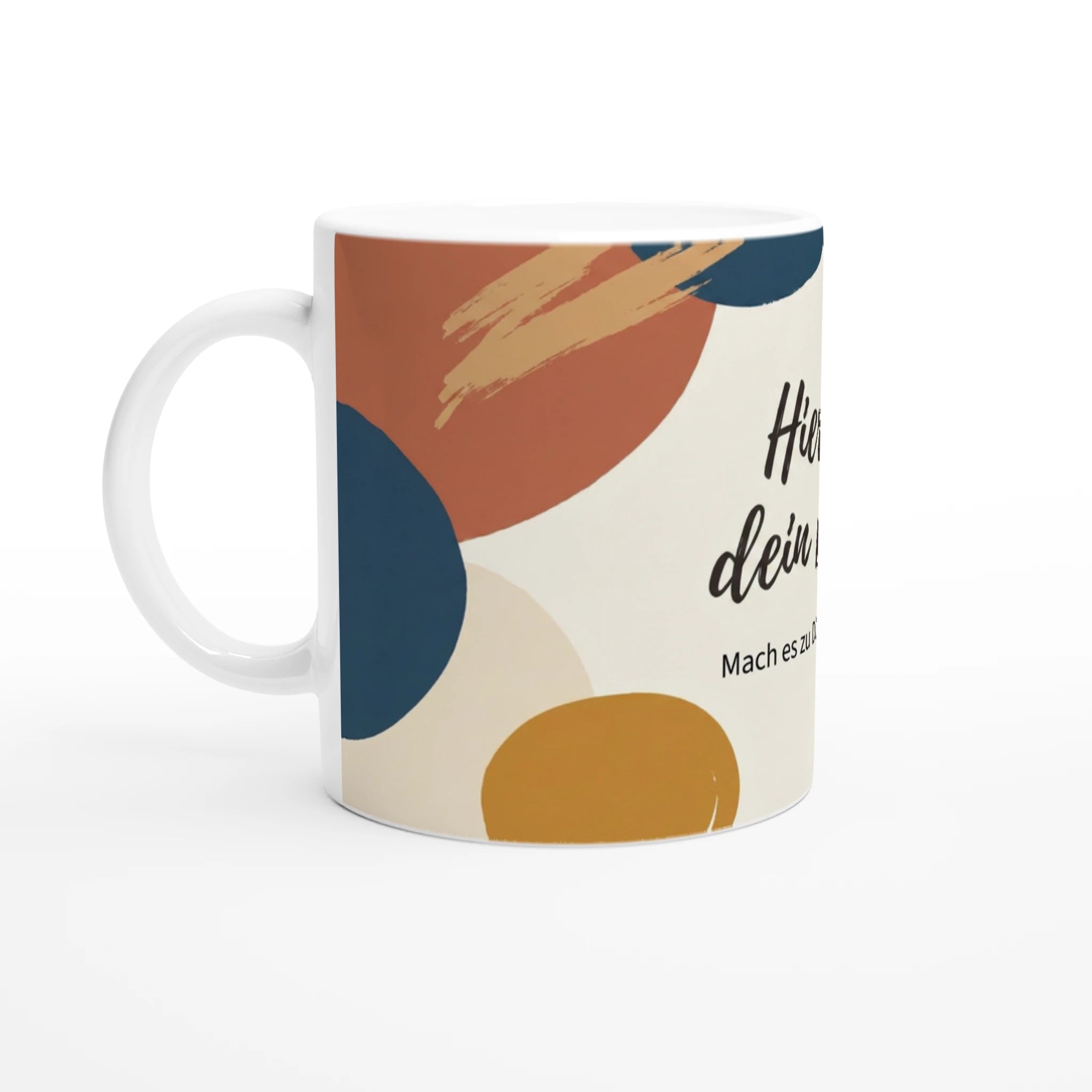 Personalisierte Keramiktasse (325ml) – Gestalte Dein Unikat mit Foto & Text - Made By Request Store