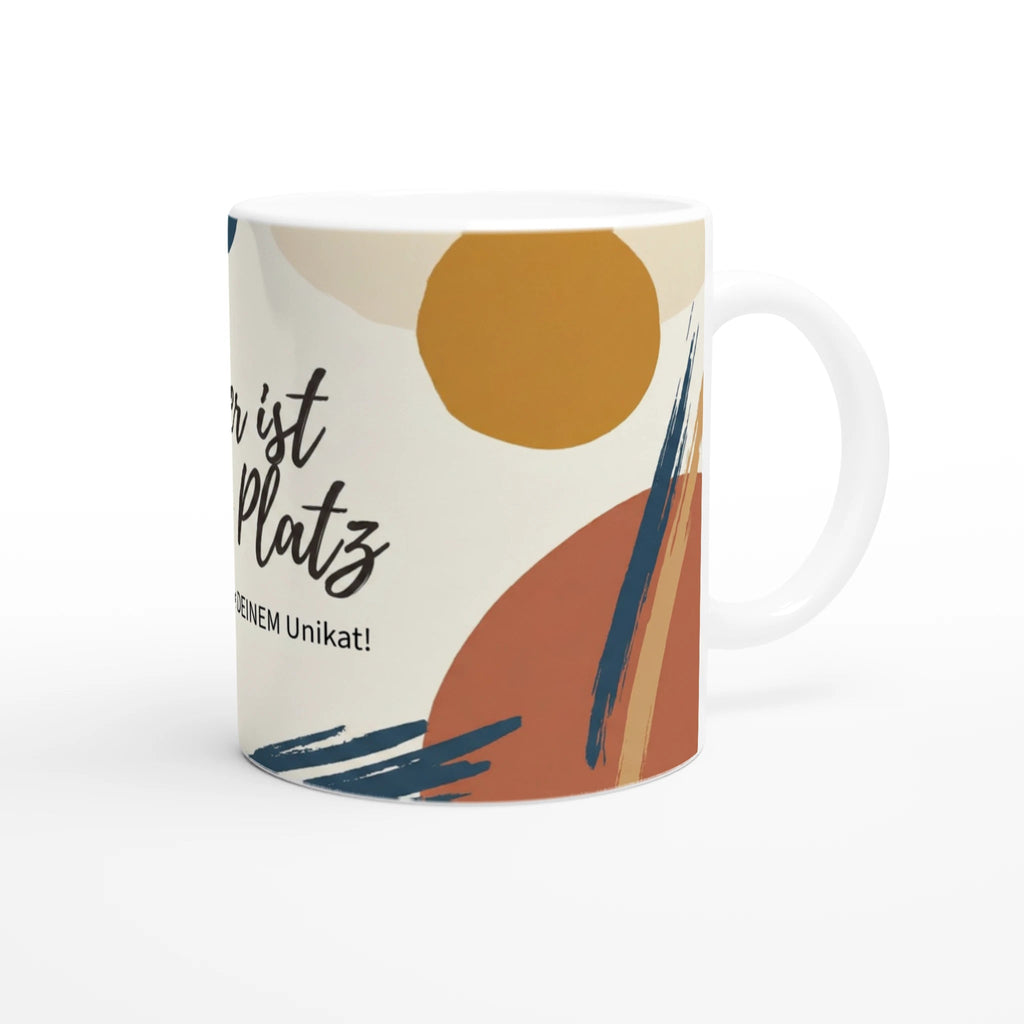 Personalisierte Keramiktasse (325ml) – Gestalte Dein Unikat mit Foto & Text - Made By Request Store