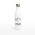 Personalisierte Thermoflasche mit Namen & Bergmotiv - 500ml Edelstahl Wasserflasche - Made By Request Store
