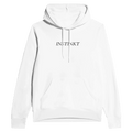 Personalisiertes Hoodie "Wolf Spirit" – Dein Text vorne, großer Backprint – Unisex Kapuzenpullover - Made By Request Store