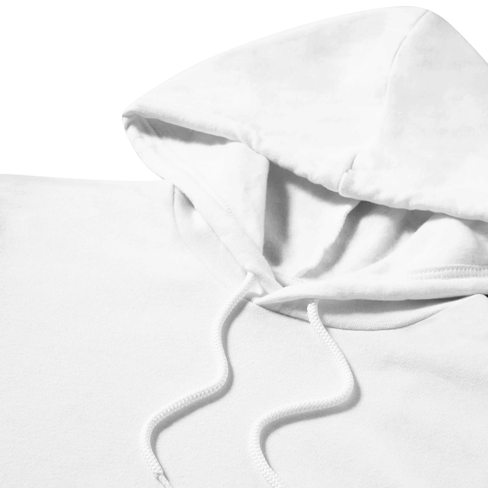 Personalisiertes Hoodie "Wolf Spirit" – Dein Text vorne, großer Backprint – Unisex Kapuzenpullover - Made By Request Store