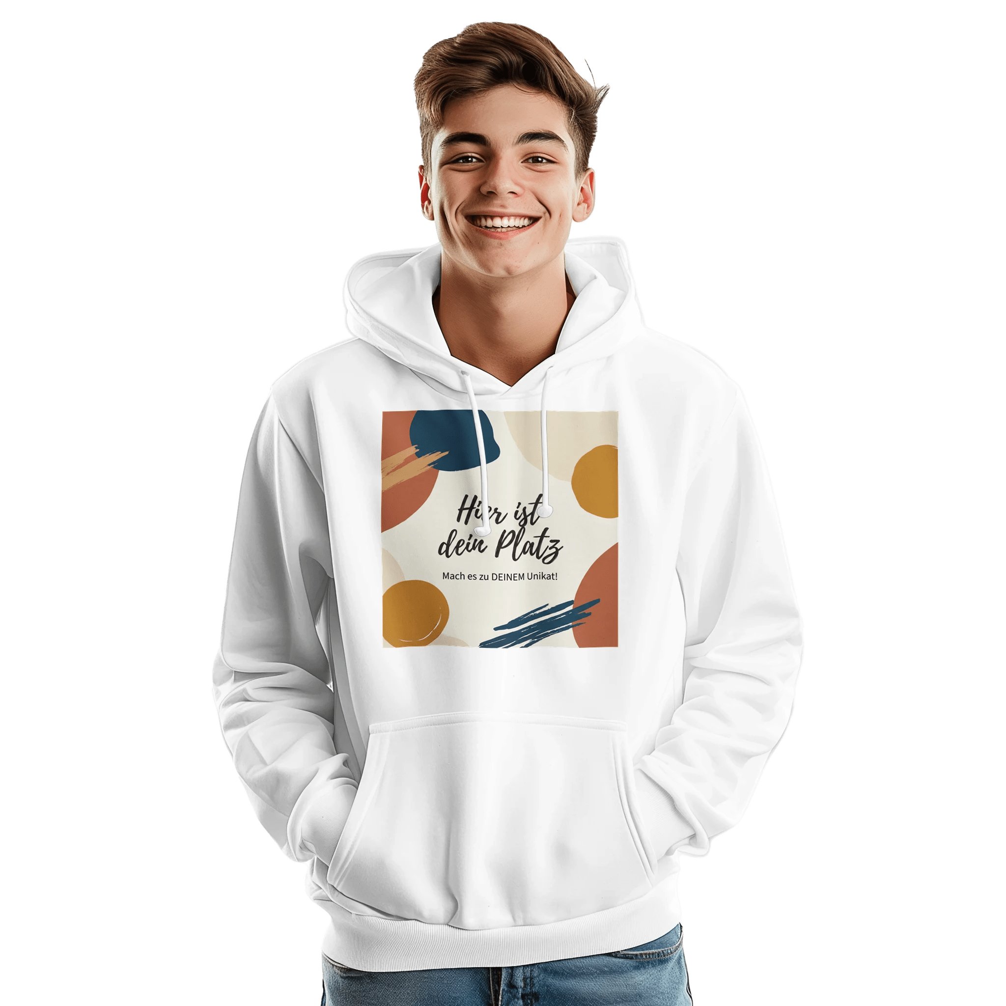 Premium Unisex Hoodie – Personalisiert mit deinem Design - Made By Request Store